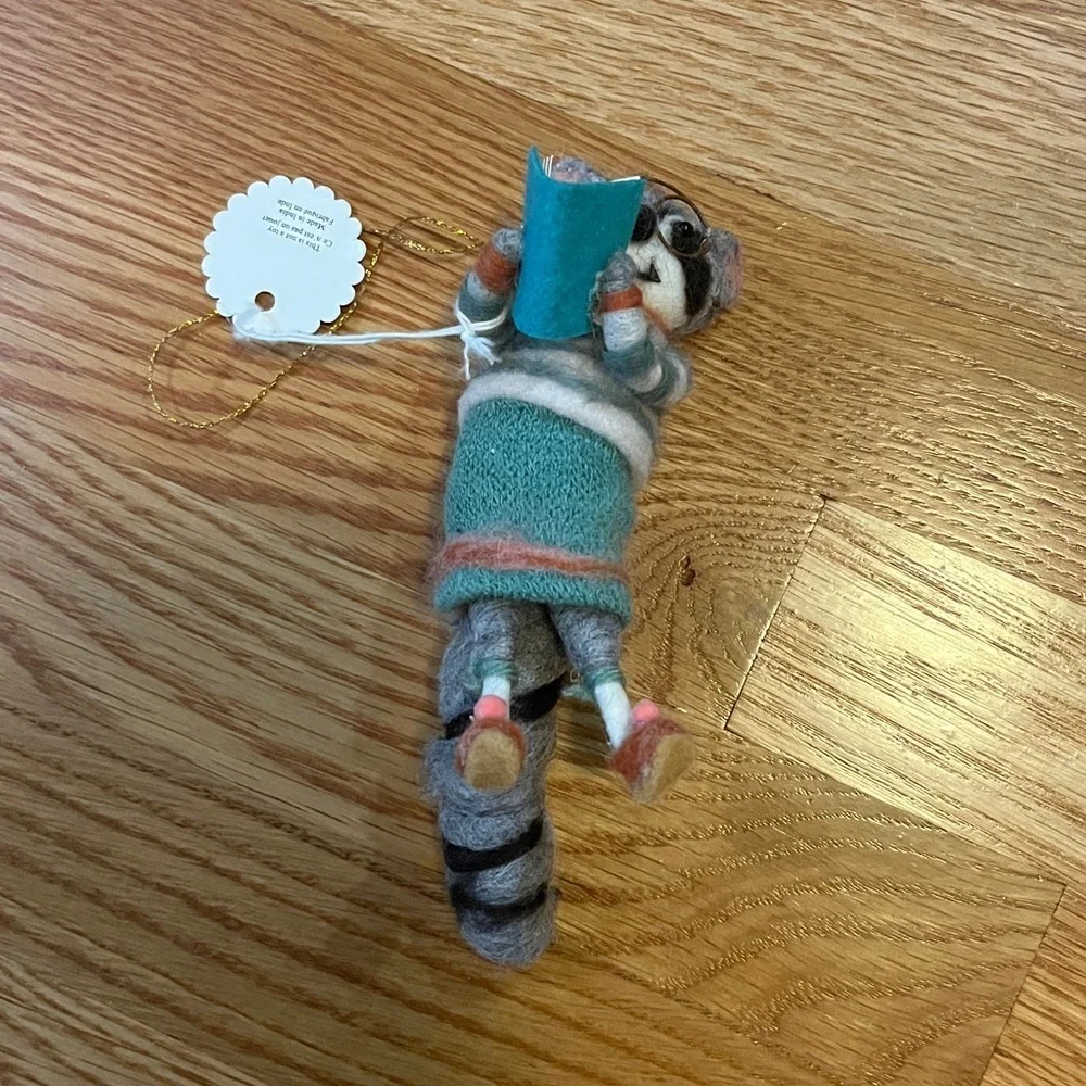 Anthropologie Hobbie Handmade Felt Ornaments Teachers NWT